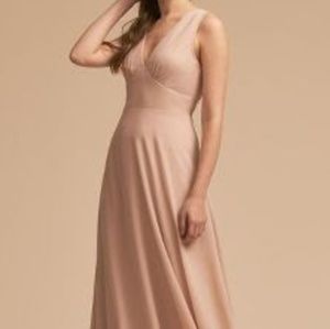 BHLDN "nude" bridesmaid dress
